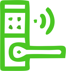 金門民宿 頂級電子門鎖圖標