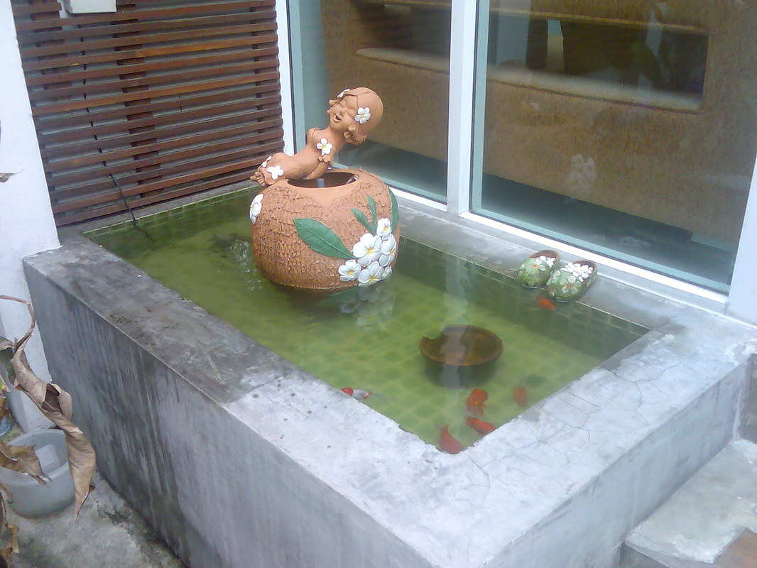 urban house的可愛小小噴水池`